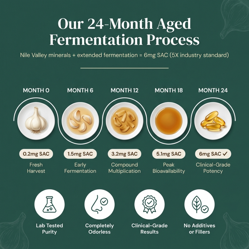 Egyptian Aged Garlic Extract